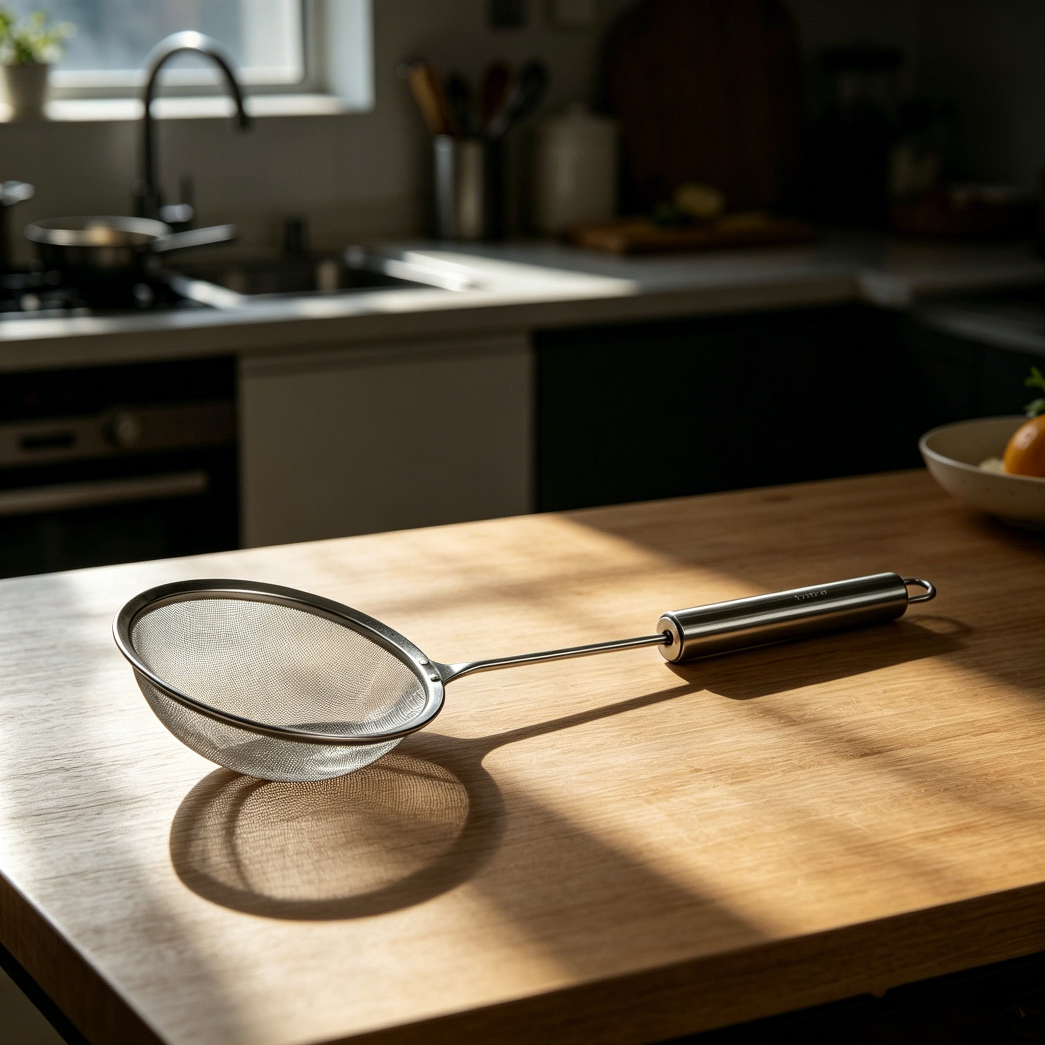 104331 - Long Handle Kitchen Strainer