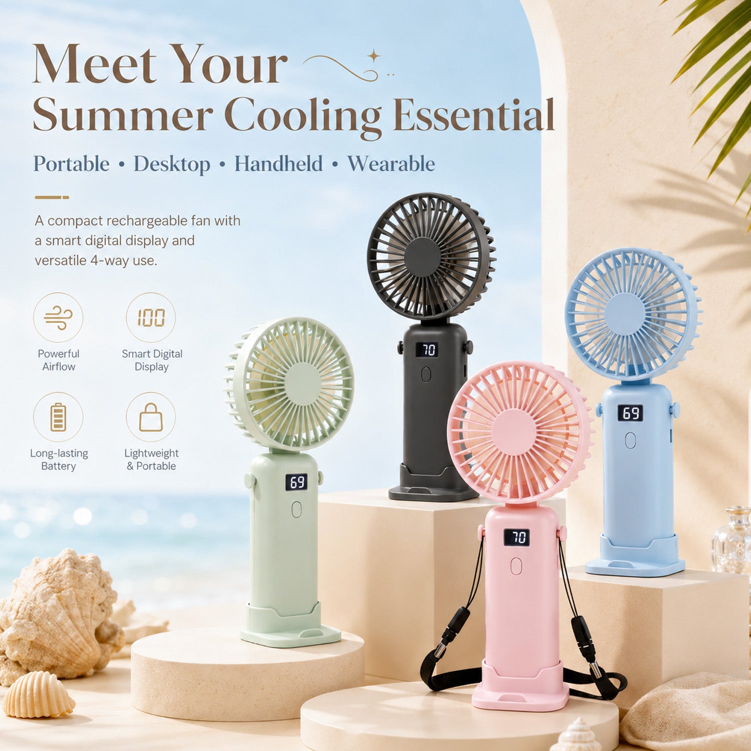 1201856 - Mini Handheld Fan