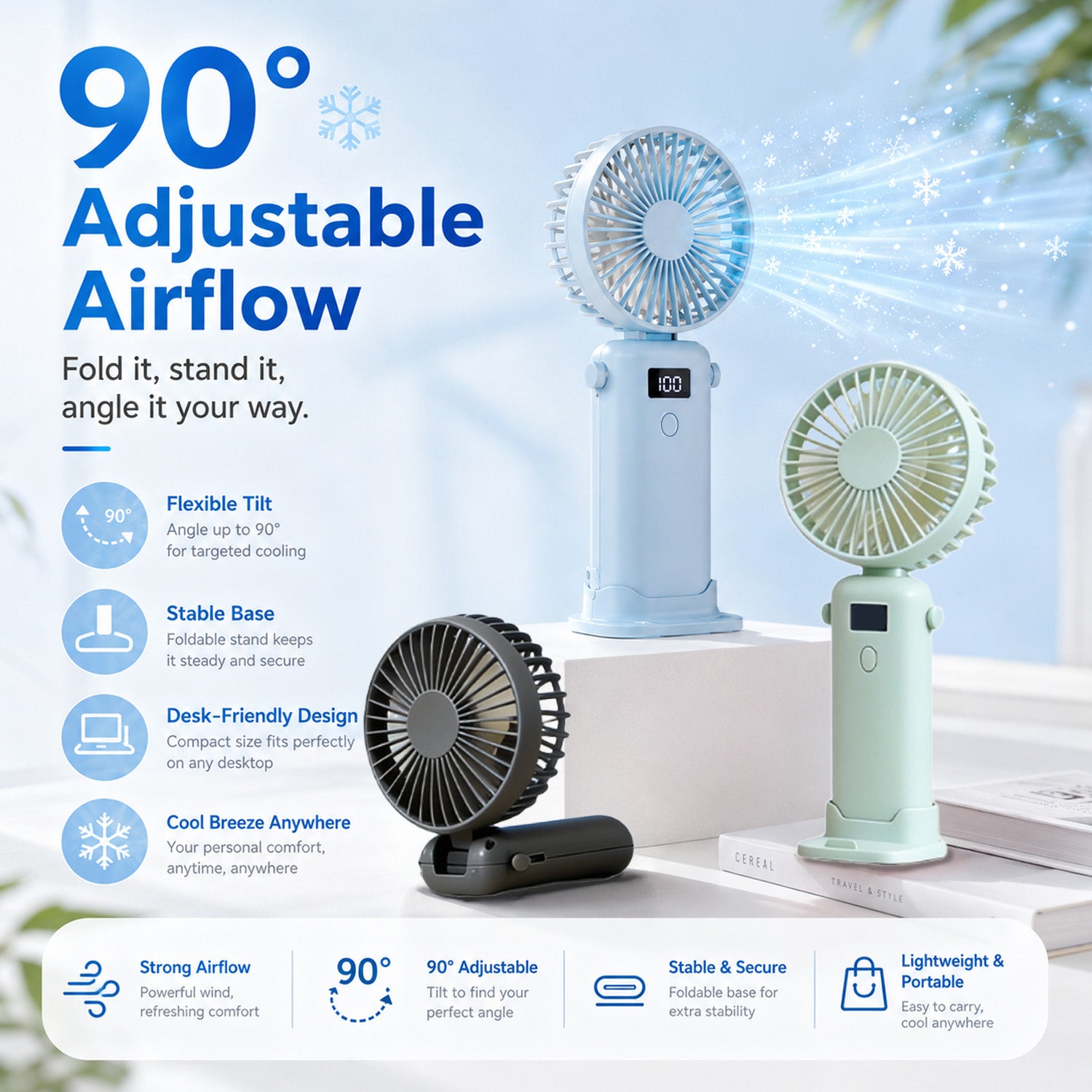 1201856 - Mini Handheld Fan