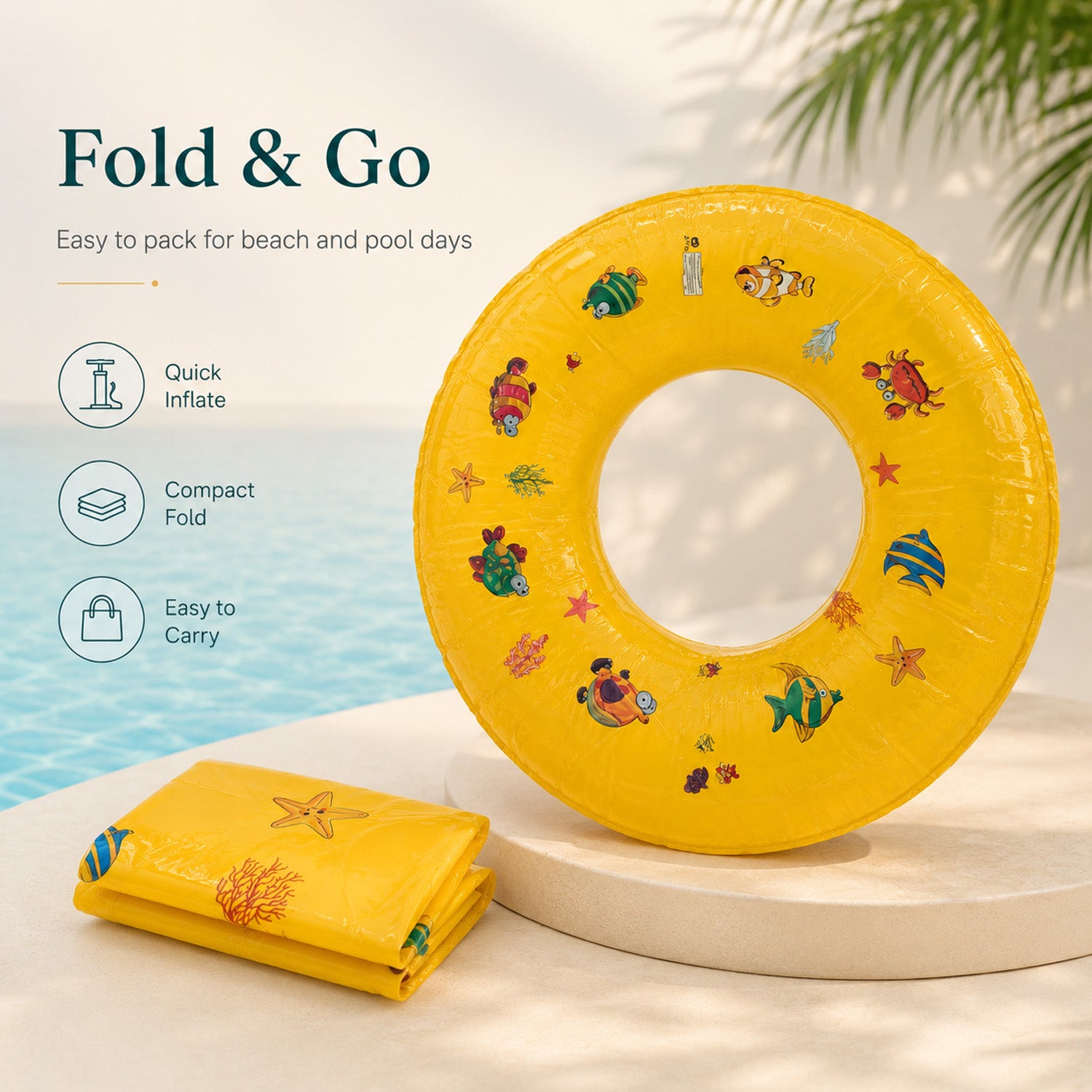 1403289 - Kids Inflatable Swim Ring