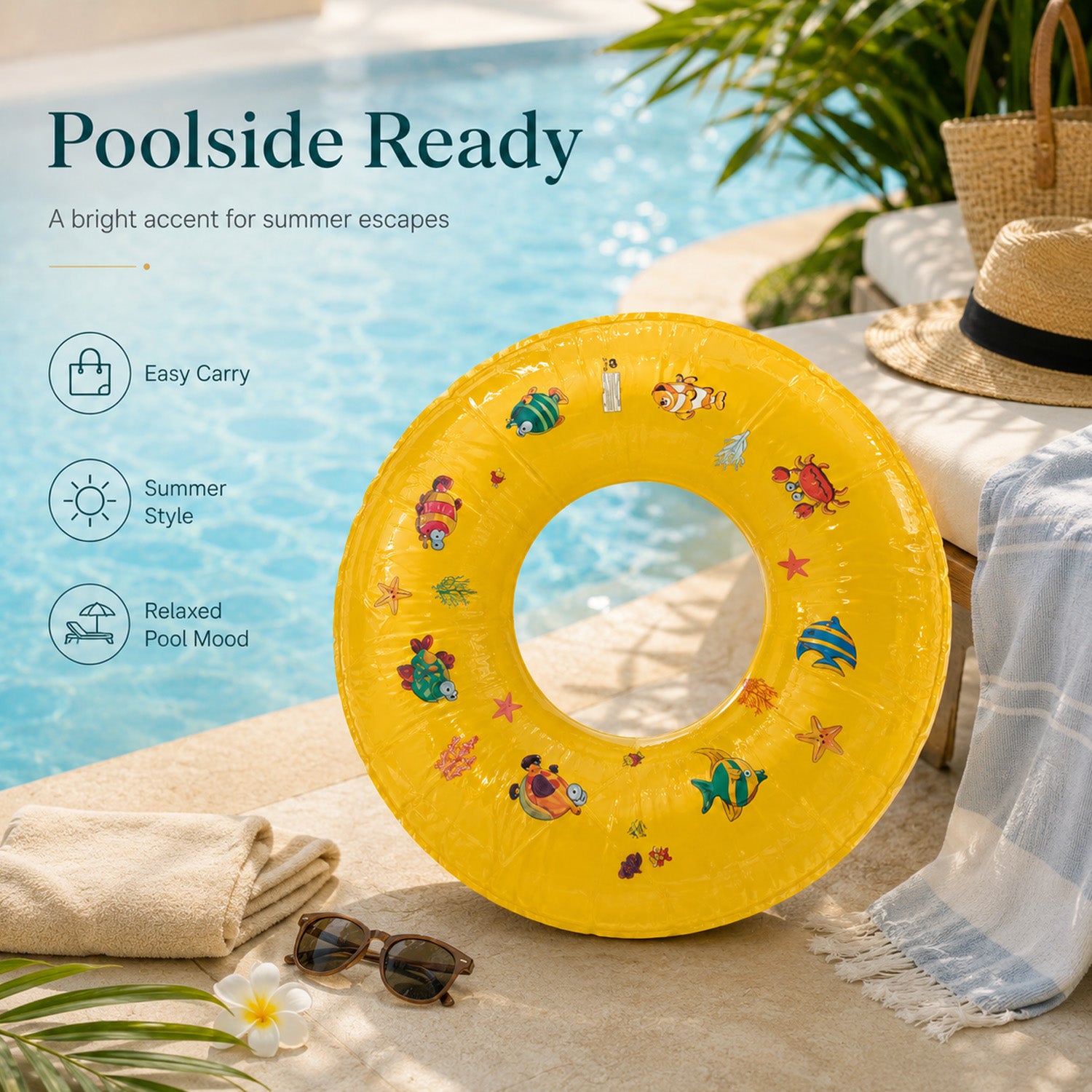 1403289 - Kids Inflatable Swim Ring
