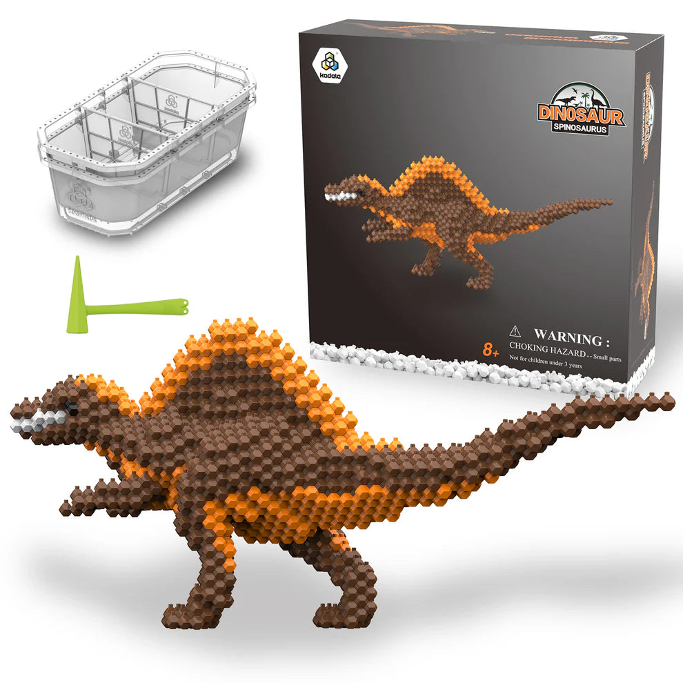 KADELE Spinosaurus Dinosaur Blocks | 418-Piece Educational Toys Ages 8+ Gift