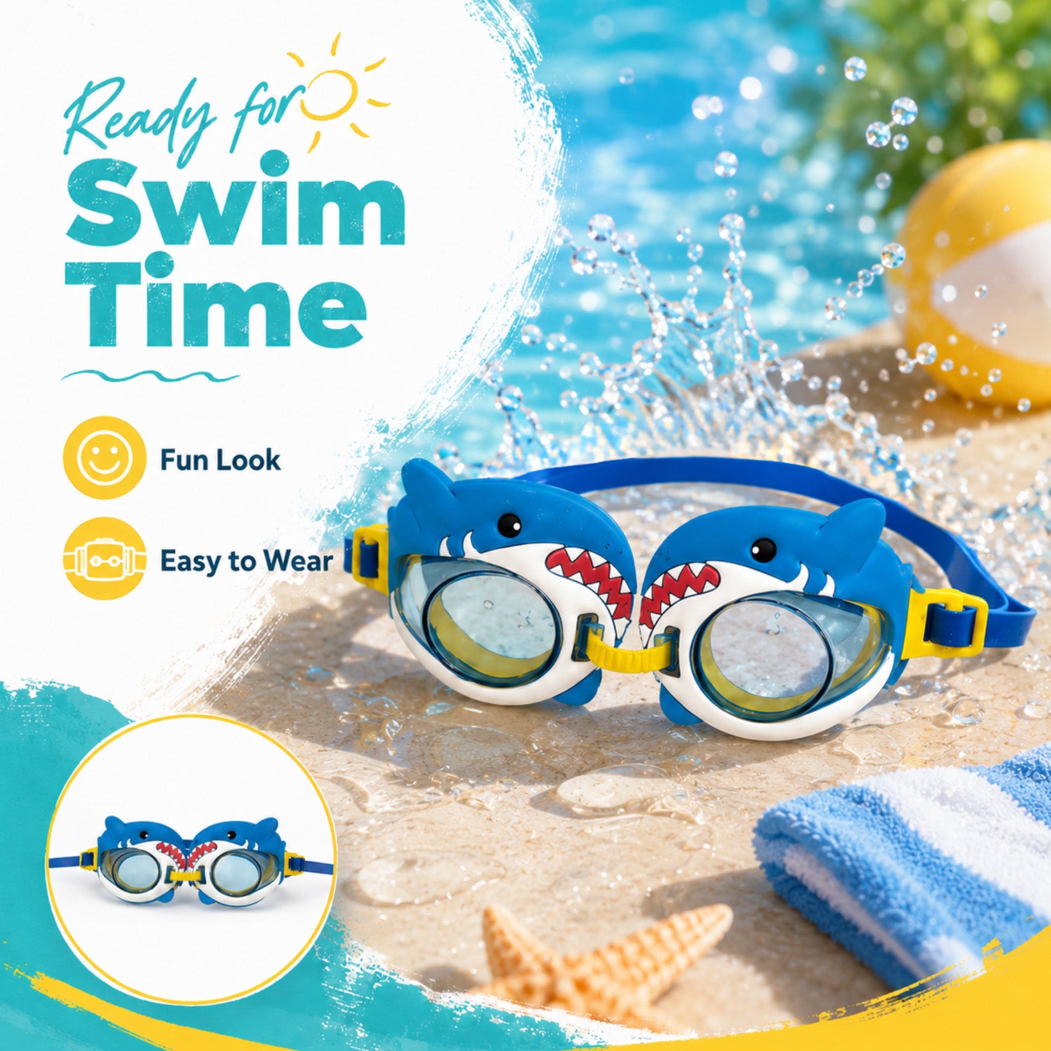 240195 - Kids Swimming Goggles