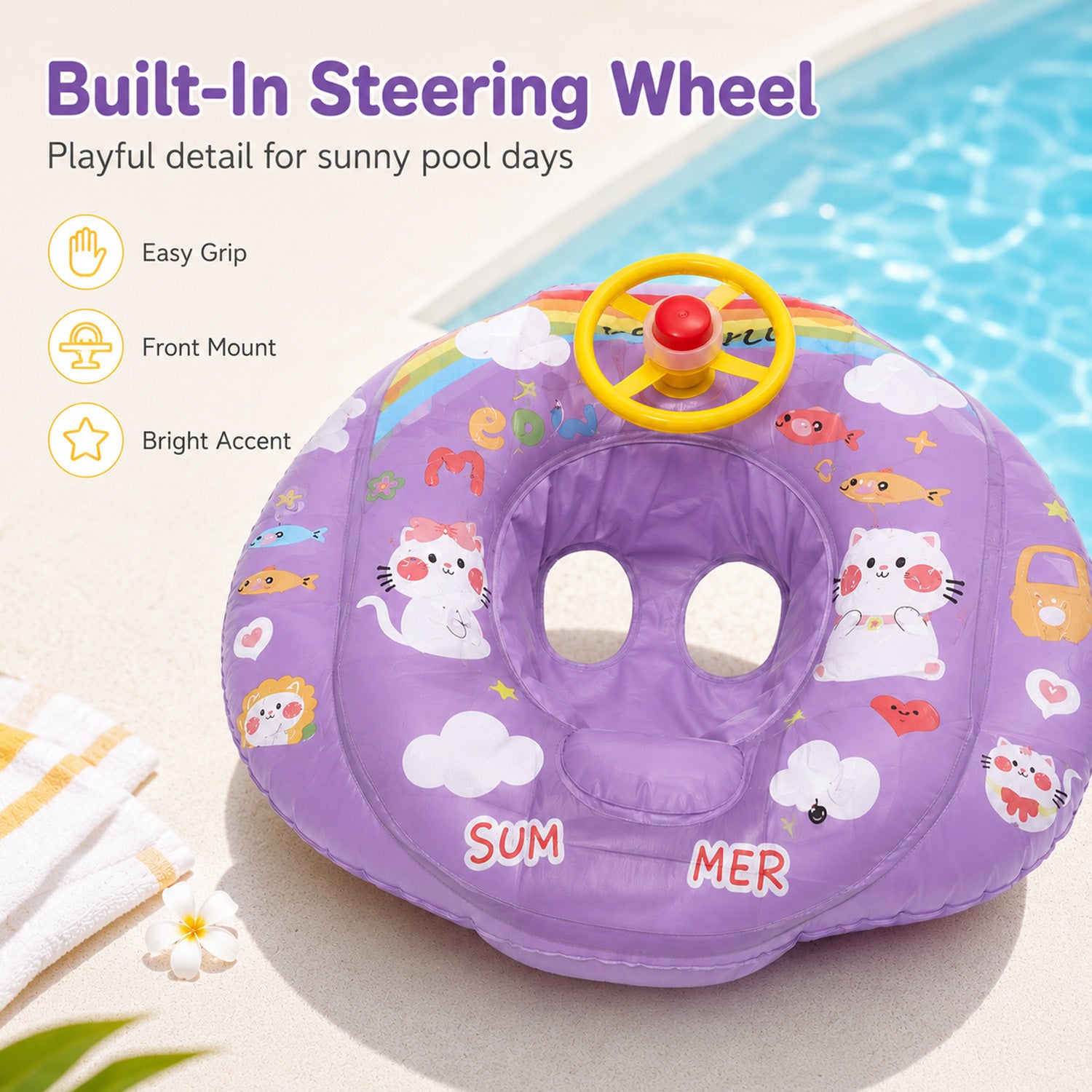 241184 - Kids Inflatable Swim Ring