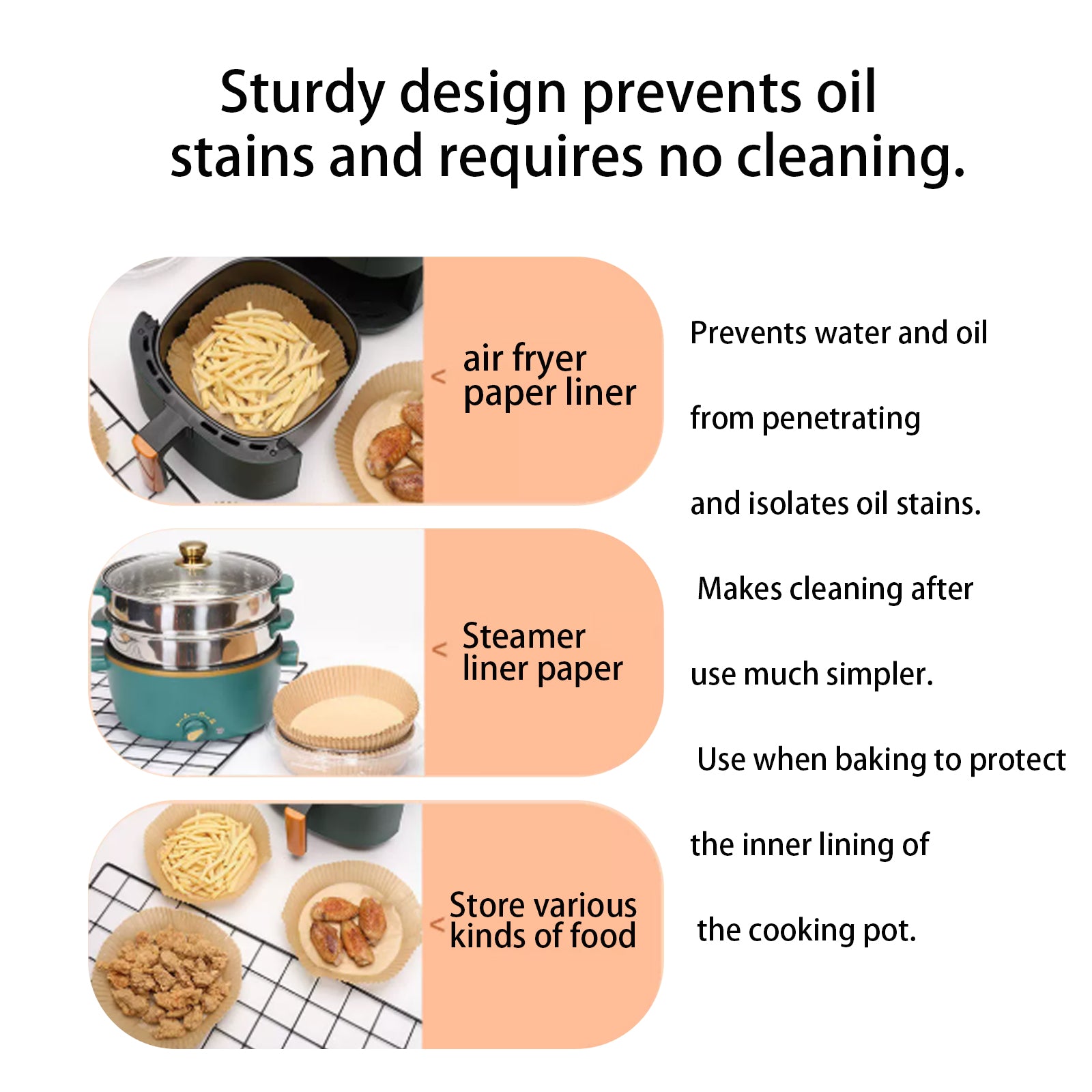 26445 - Air Fryer Paper Liners