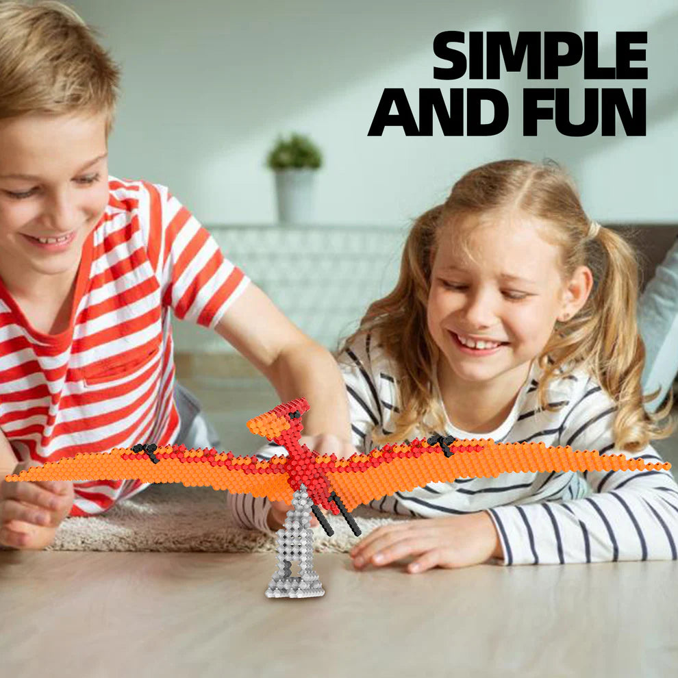 KADELE Pterosaur Dinosaur Building Set | 267PCS Educational Toys for 8+ Kids & Adults Display Gift