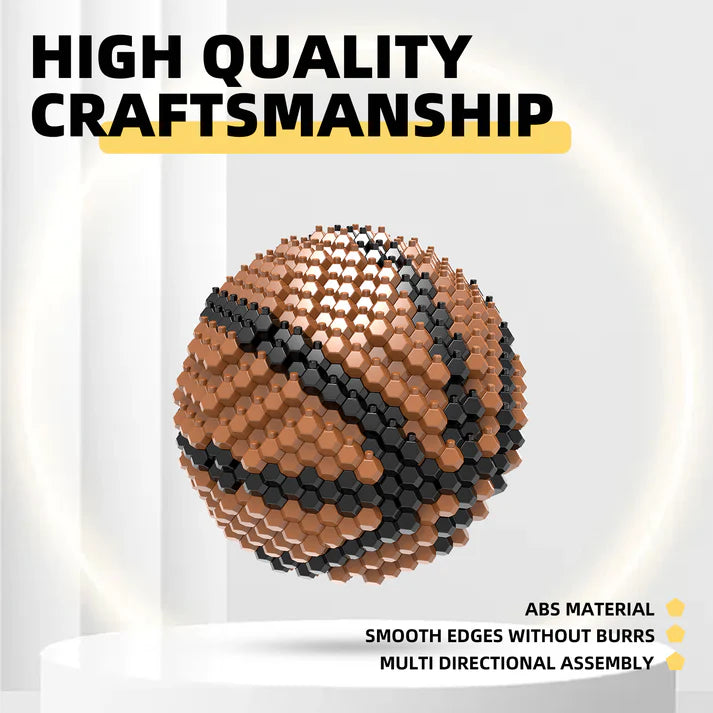 KADELE 16+ Baseball Cap Blocks | （579PCS) Miniature 3D STEM Challenging Toys for Teens & Adults