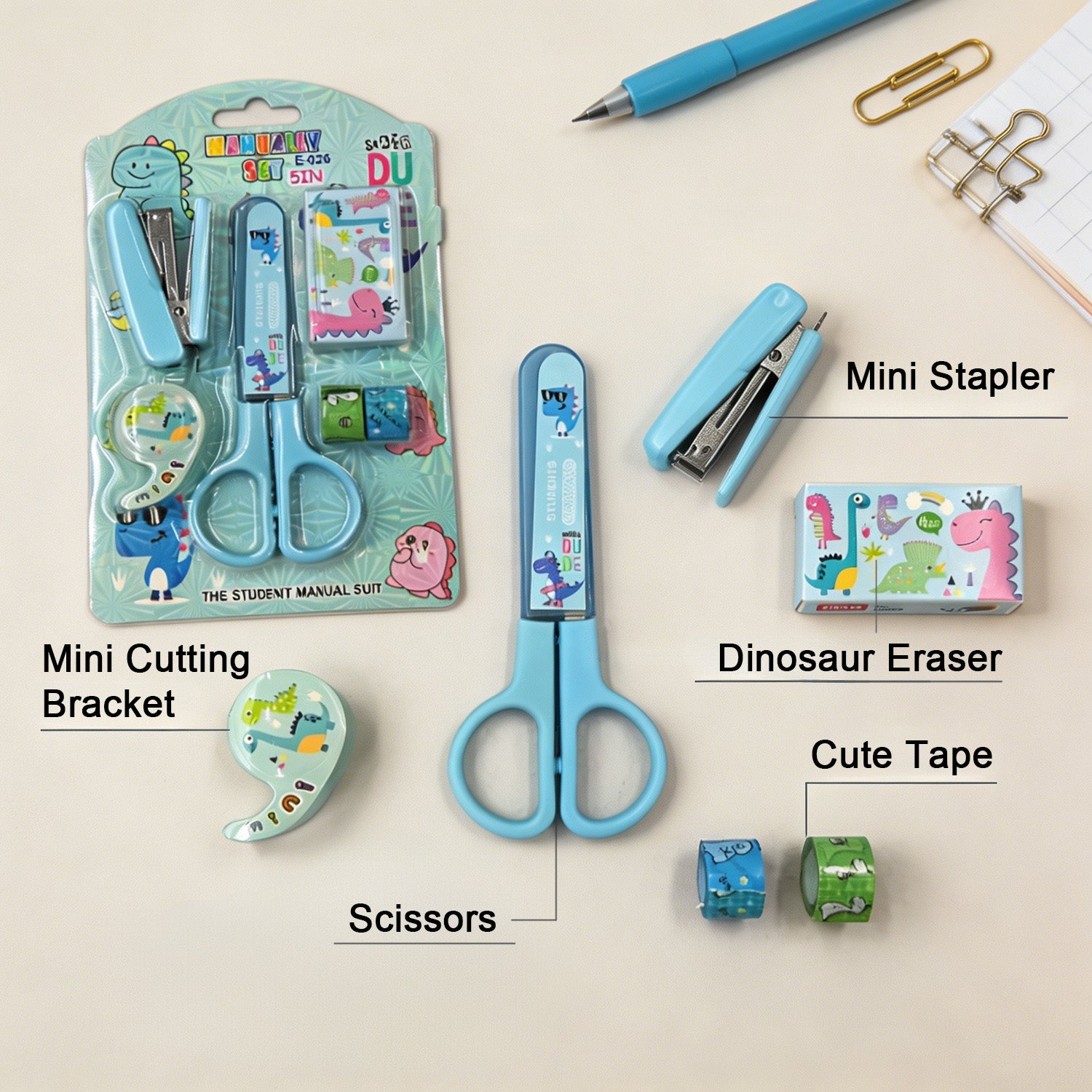 8000003019087 - Kids Stationery Set