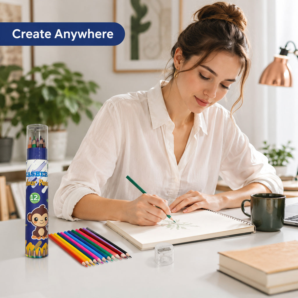 8000003020496 - 12-Color Colored Pencil Set