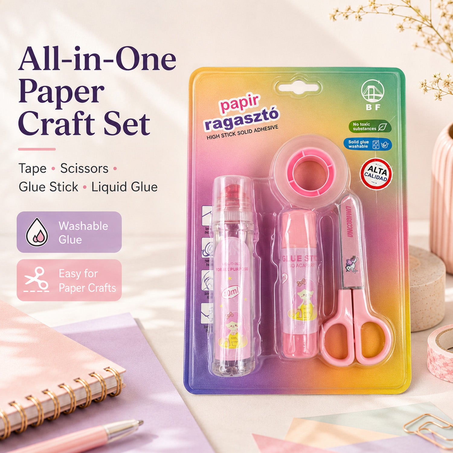 8000003022810 - Kids Glue Set