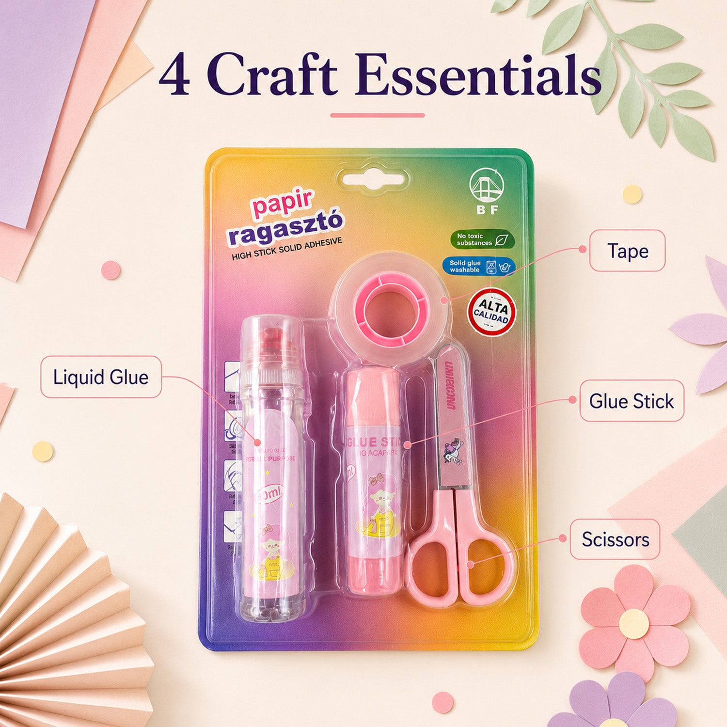 8000003022810 - Kids Glue Set