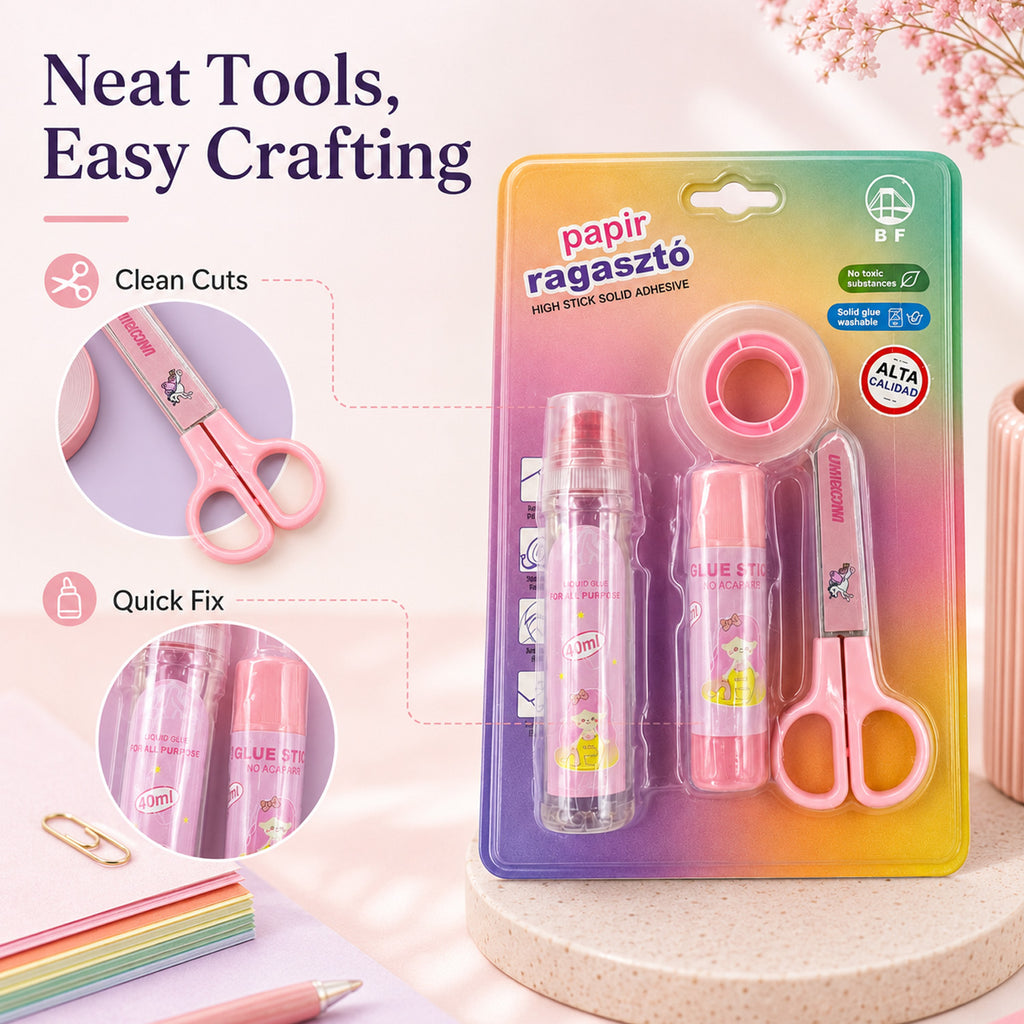 8000003022810 - Kids Glue Set