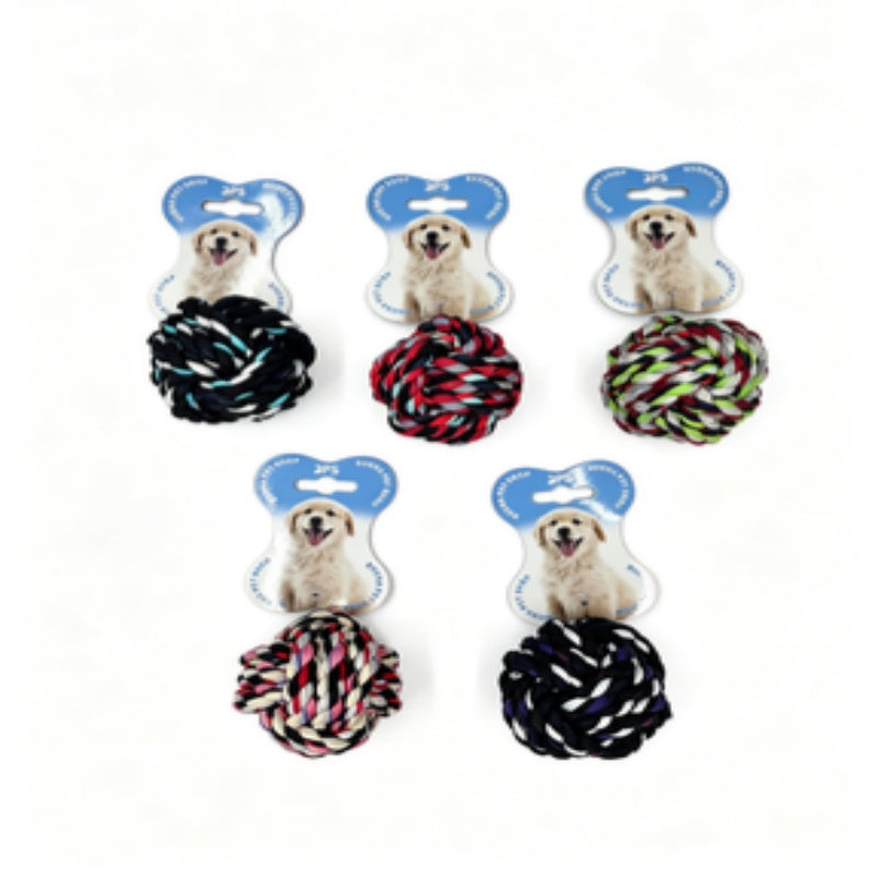 8433298086036 - Dog Rope Ball Toy