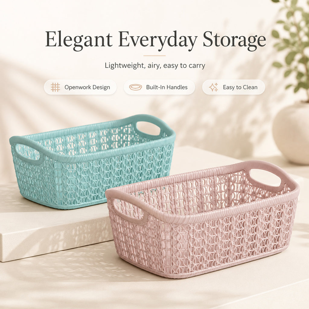 8681429806491 - Storage Basket - 20（底部）×14×9.5