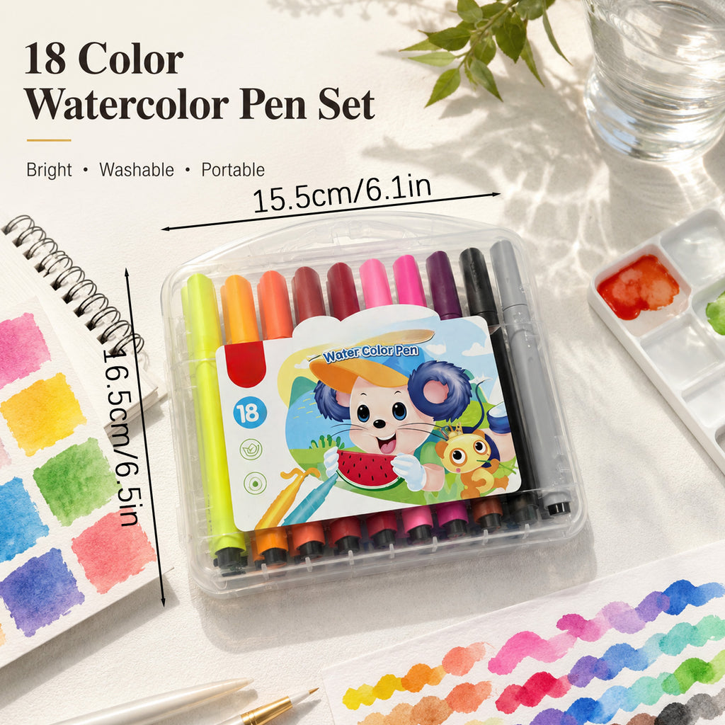 8686860131058 - 18-Color Washable Marker Set