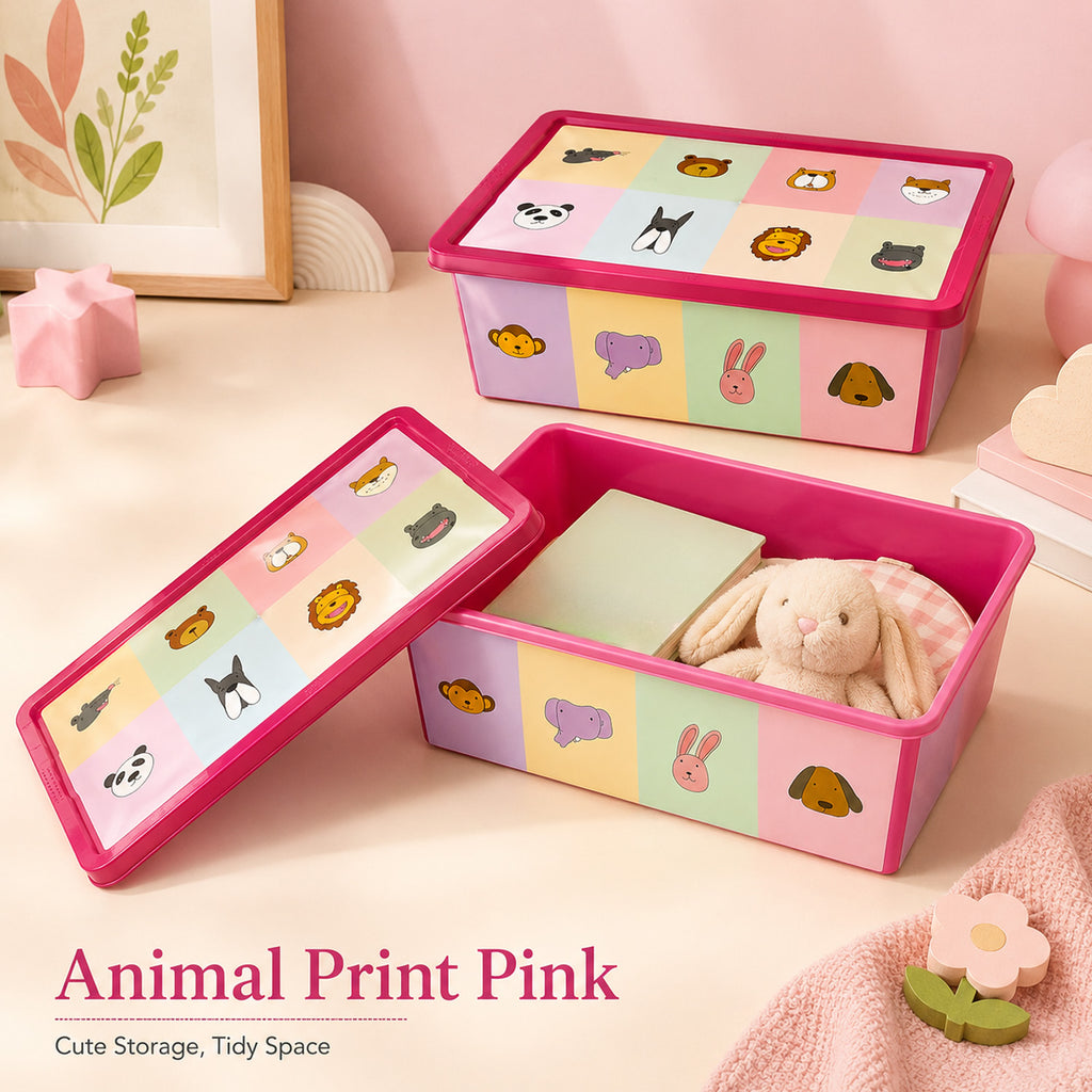 8695737100707 - 5L Storage Box with Lid - 30（底部）×15.5×12