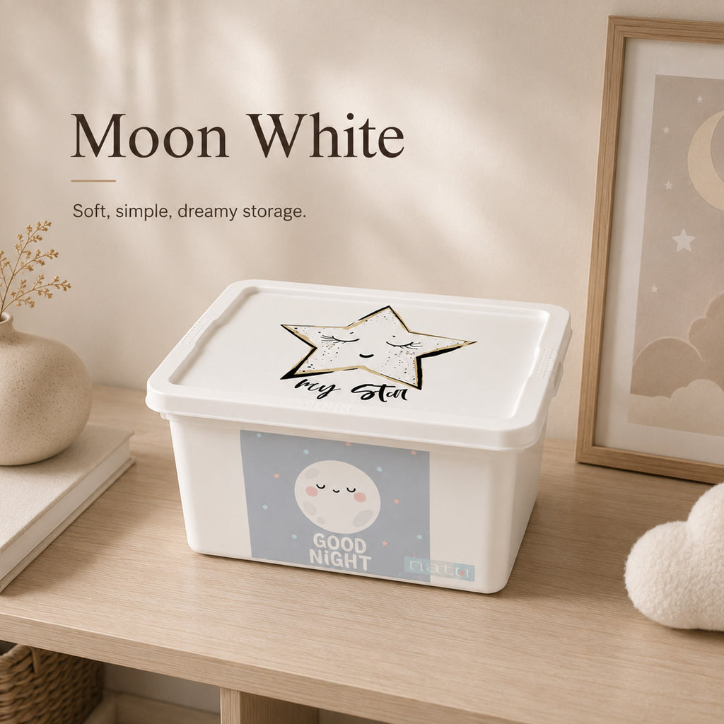8695737107270 - 2.5L Storage Box with Lid - 16（底部）×13×9