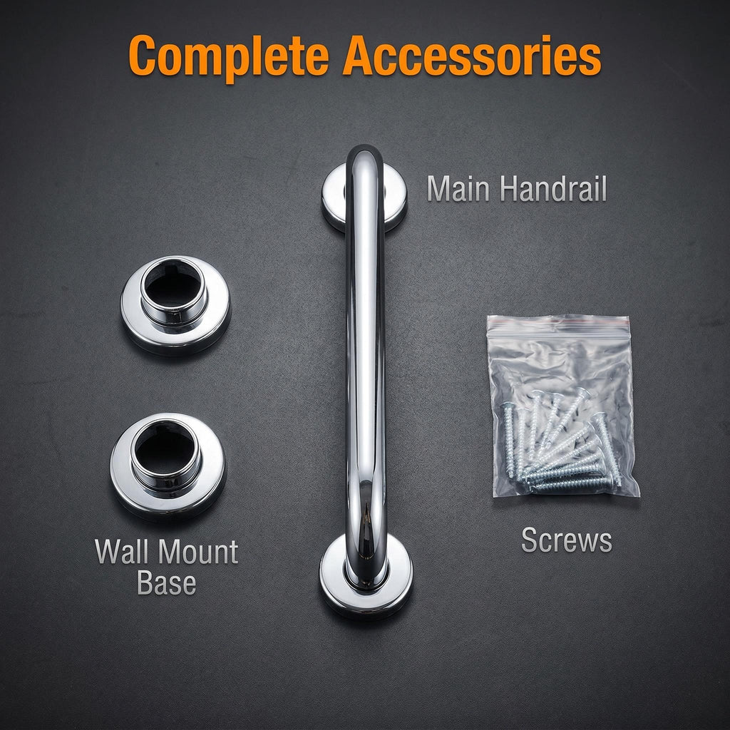 898432 - Wall Mounted Household Hook Rack - 47.5cm