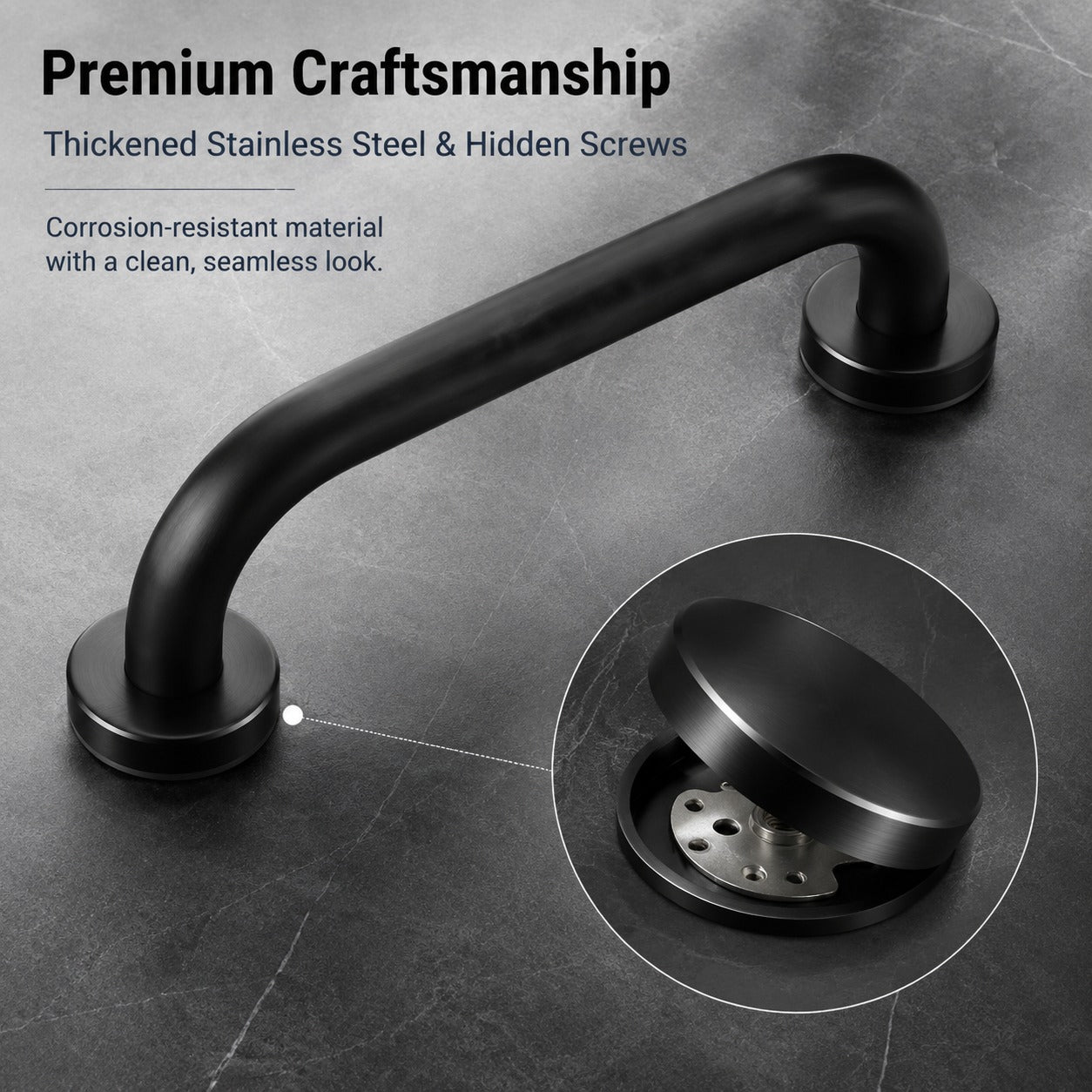 898647 - Wall Mounted Household Hook Rack - 32.5cm