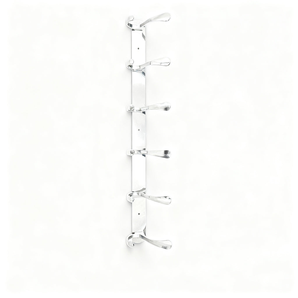 898753 - 6-Hook Wall Mounted Coat Rack - 54.5cm×3.7cm