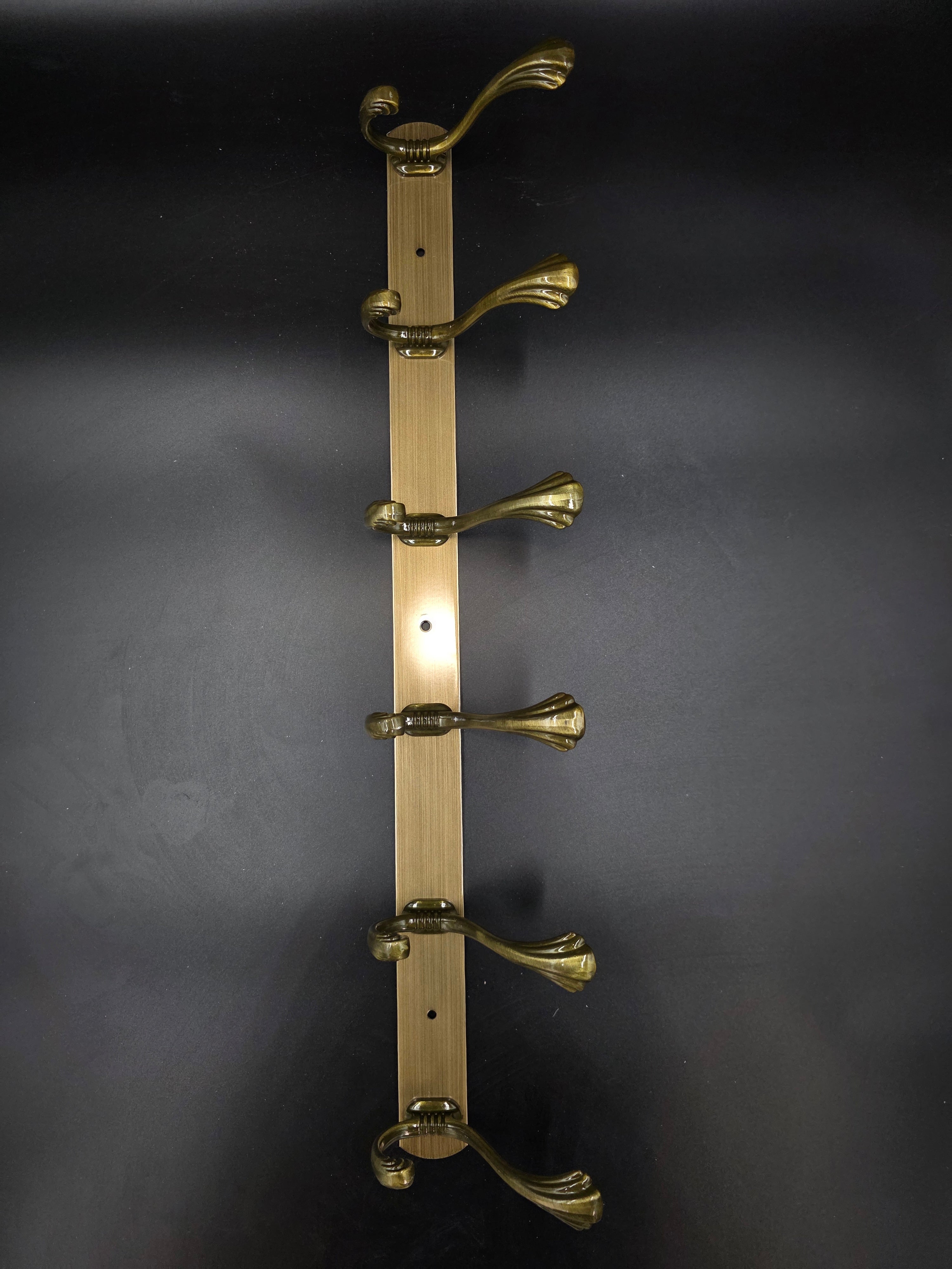 898807 - 6-Hook Wall Mounted Coat Rack - 54.5cm×3.7cm