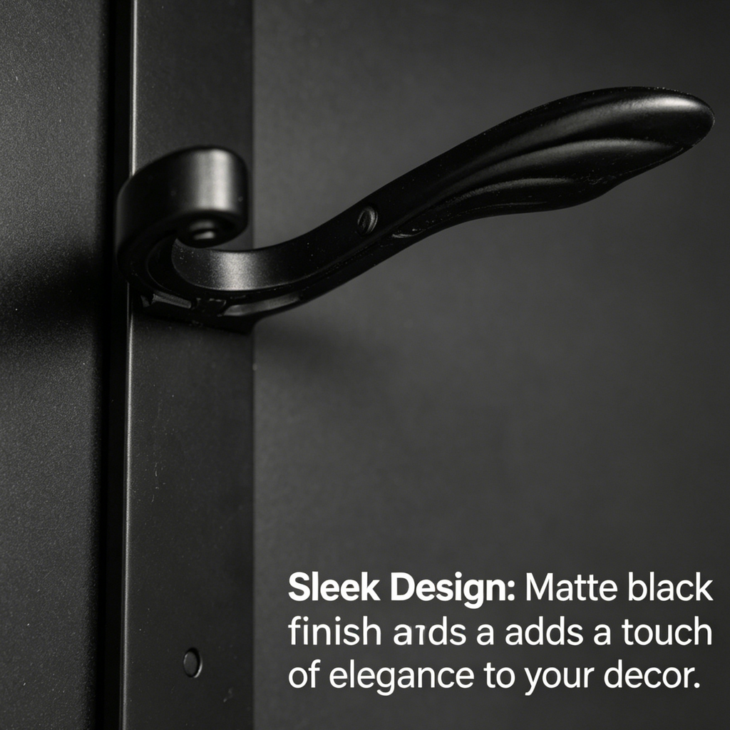 898890 - 5-Hook Wall Mounted Coat Rack - 44.6cm×3.7cm