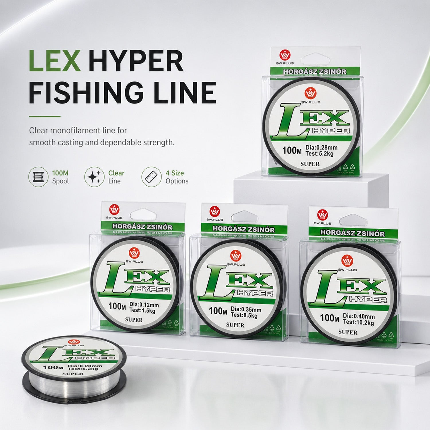 100m Monofilament Fishing Line
