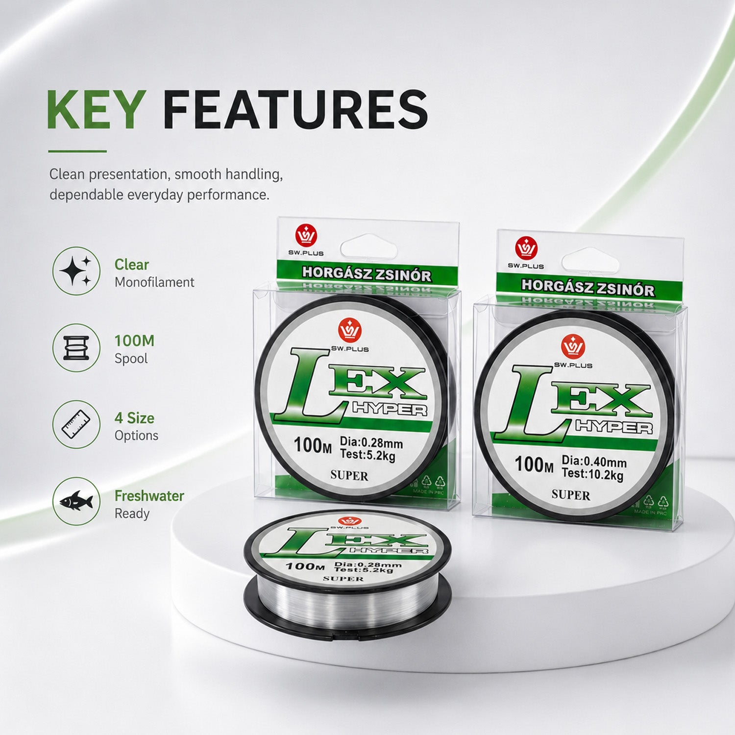 100m Monofilament Fishing Line