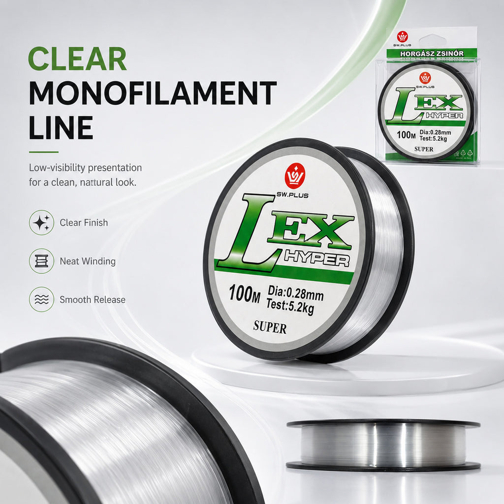 100m Monofilament Fishing Line