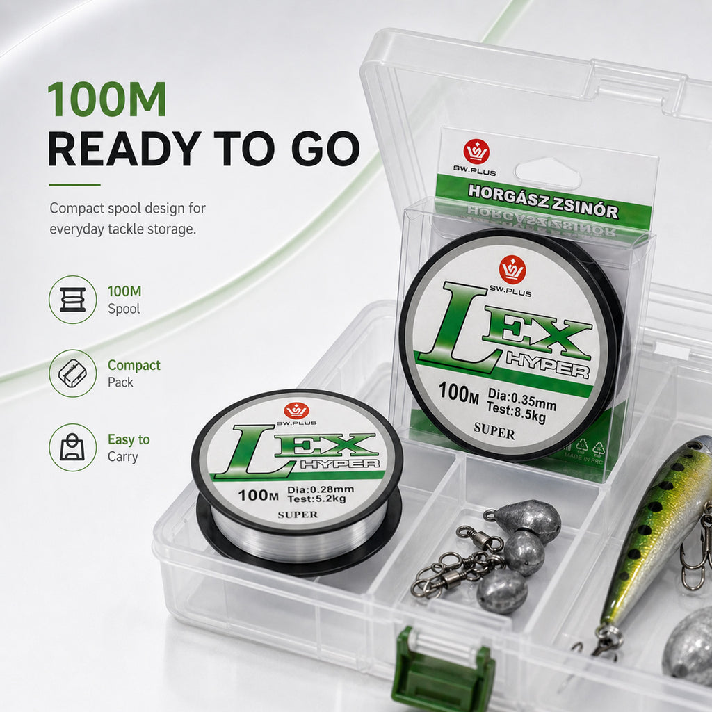 100m Monofilament Fishing Line
