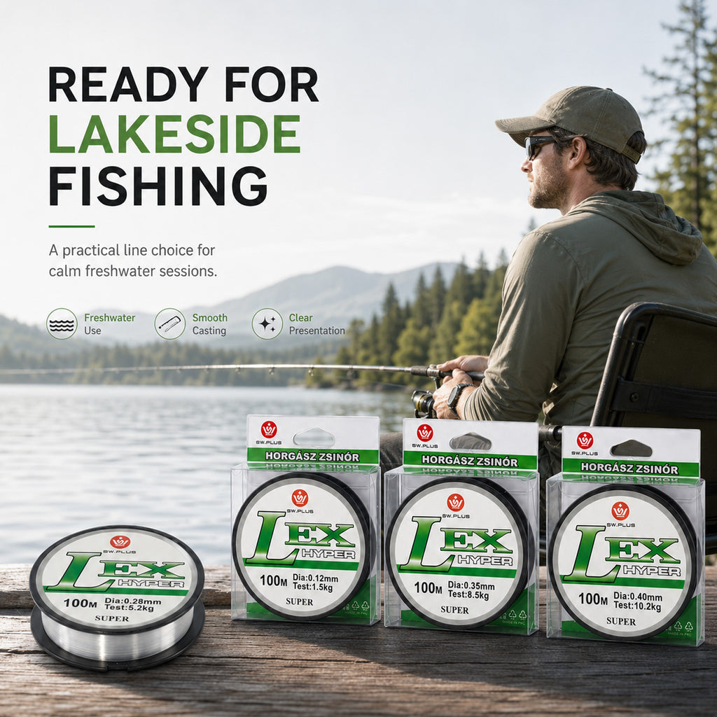 100m Monofilament Fishing Line