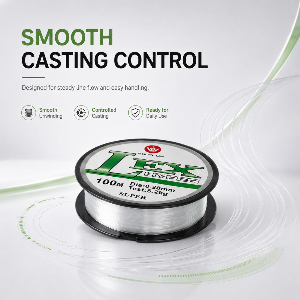100m Monofilament Fishing Line
