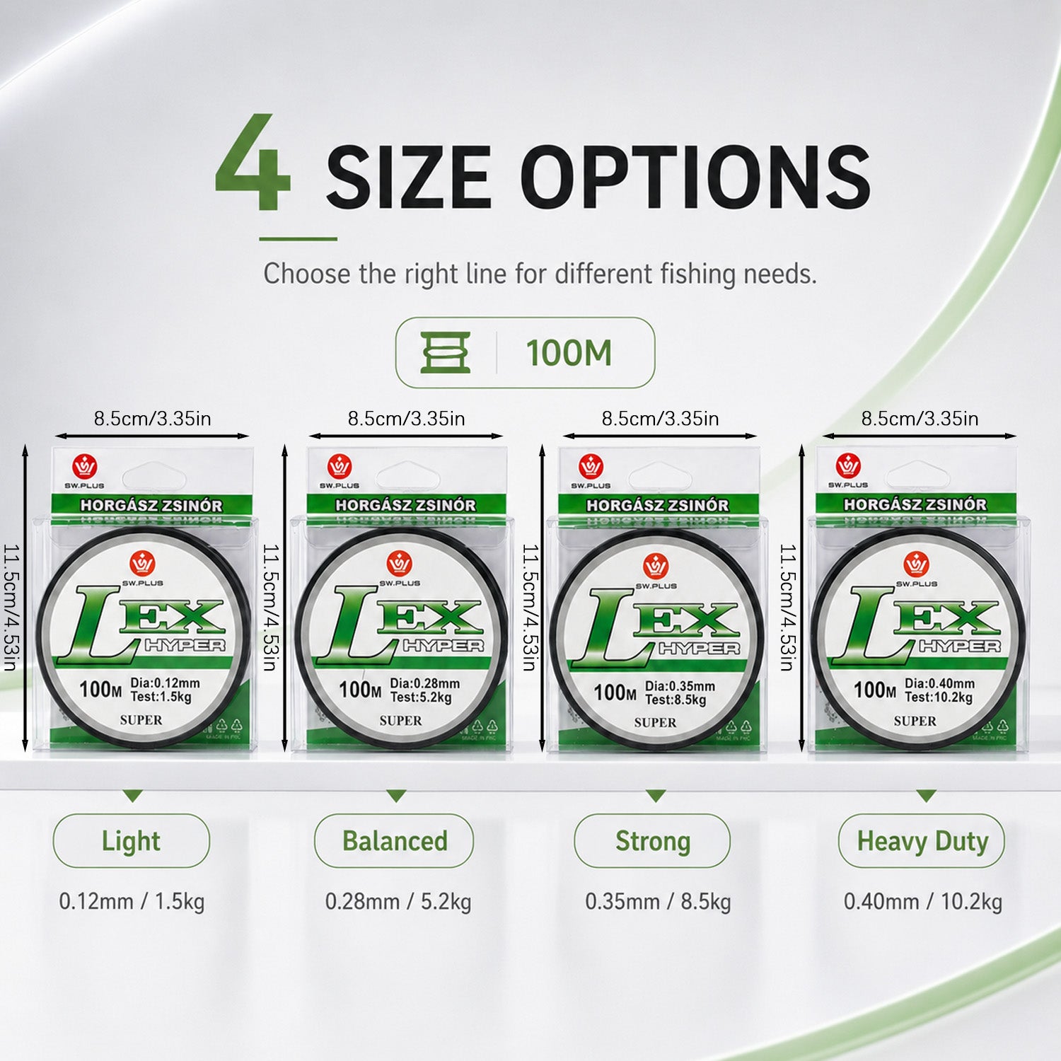 100m Monofilament Fishing Line