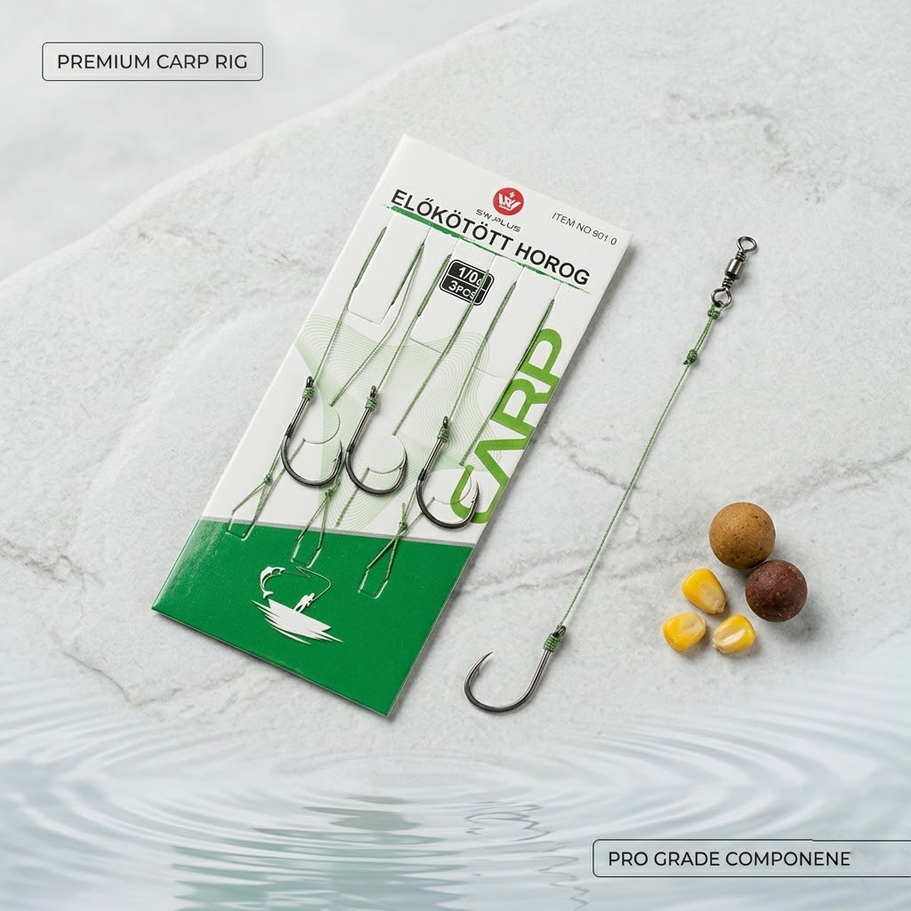Pre-Tied Fishing Hook Rig Set