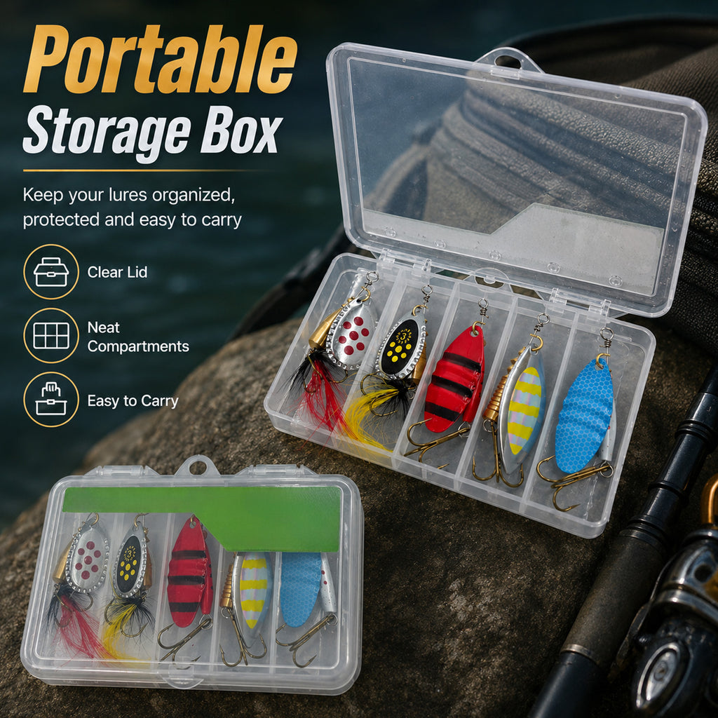 90297 - 5-Pack 8g Fishing Lure Hook Set