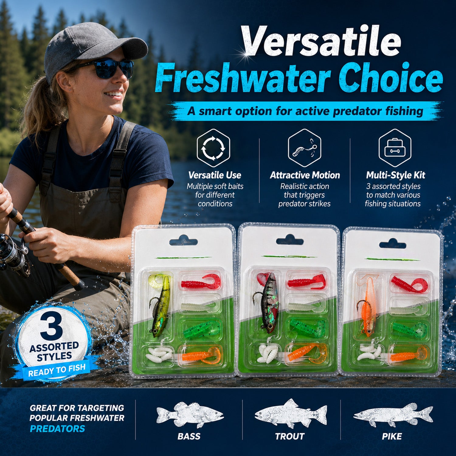90319 - Fishing Lure Bait Set