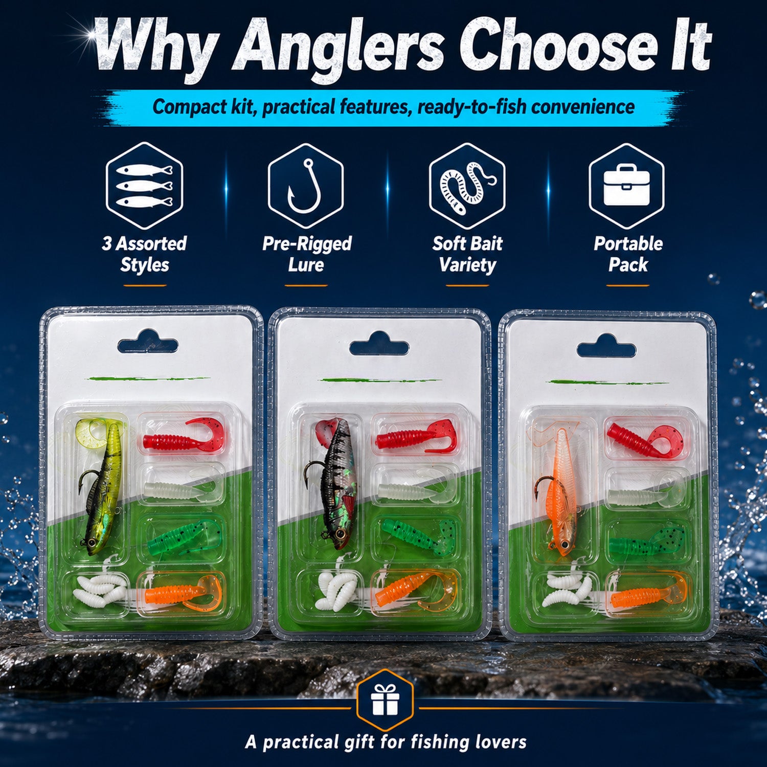 90319 - Fishing Lure Bait Set
