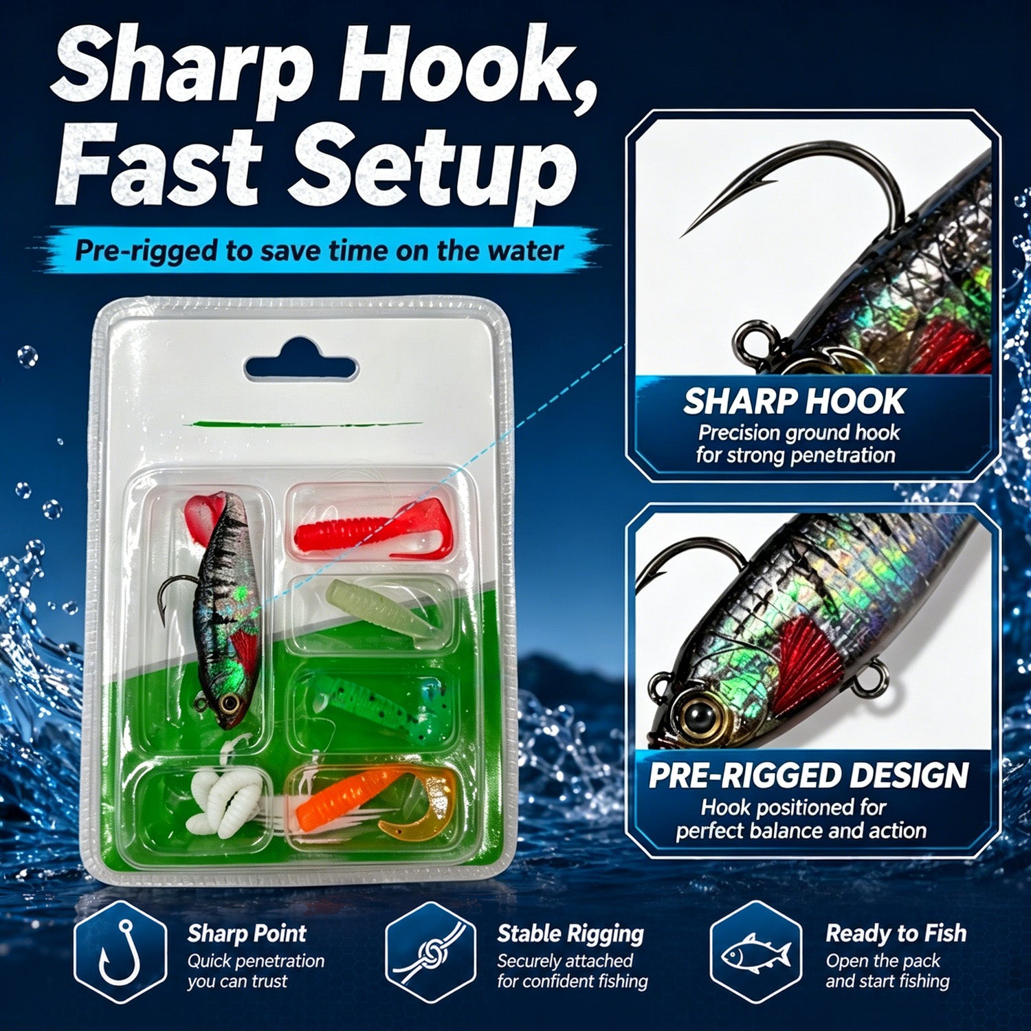 90319 - Fishing Lure Bait Set