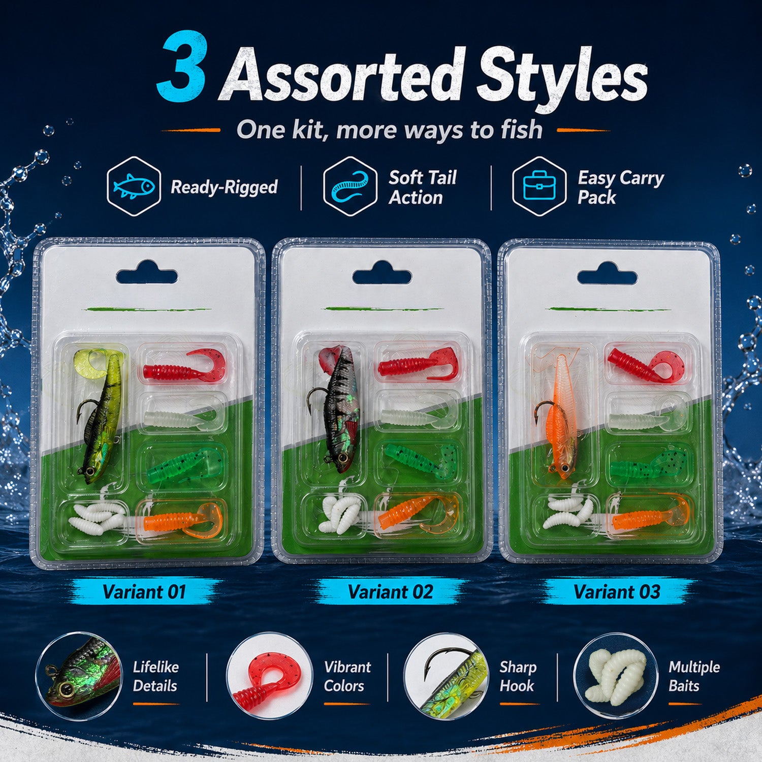 90319 - Fishing Lure Bait Set