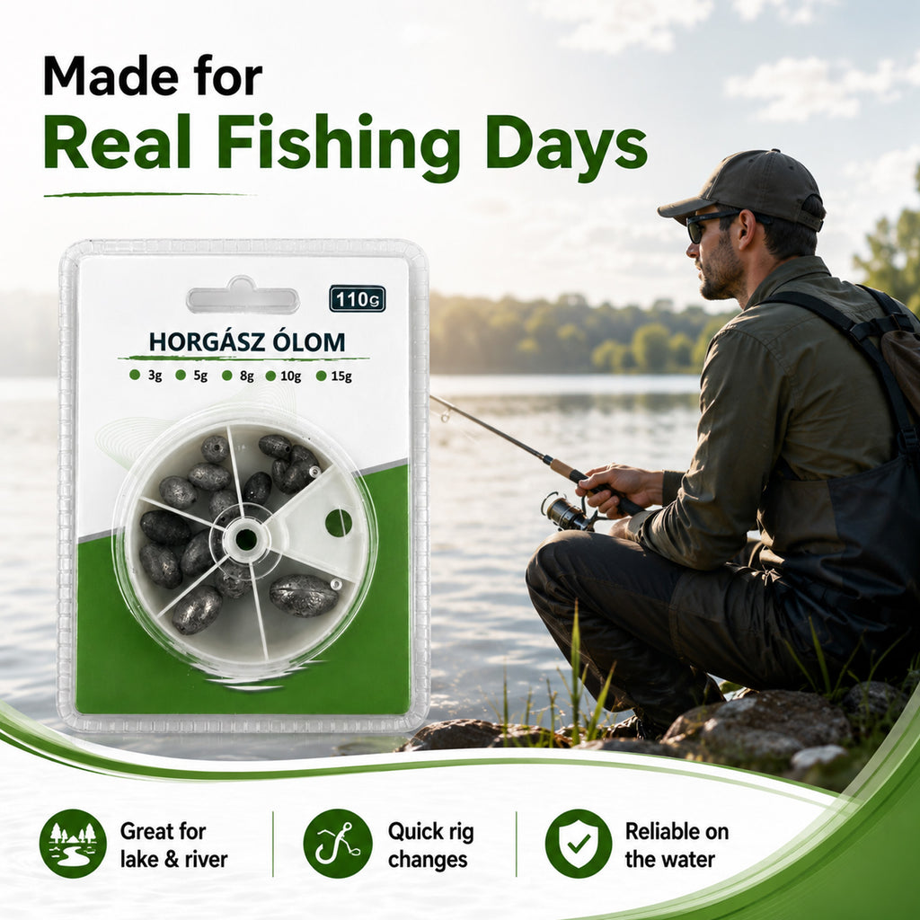 90321 - Fishing Lead Sinker Set