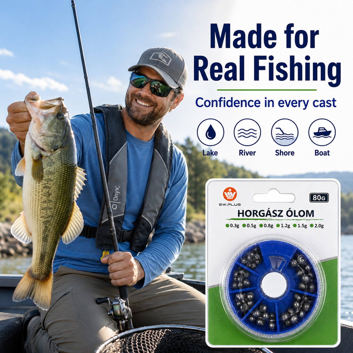 90324 - Fishing Lead Sinker Set