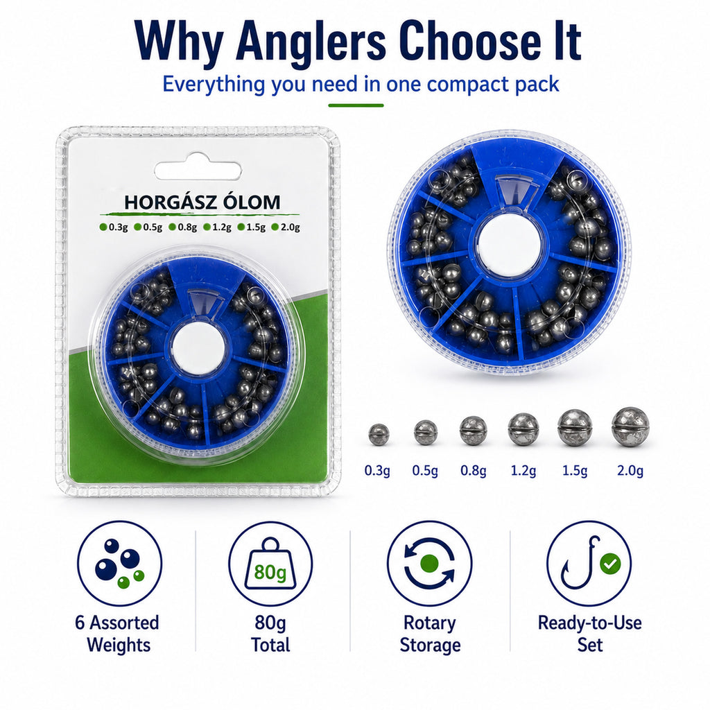 90324 - Fishing Lead Sinker Set