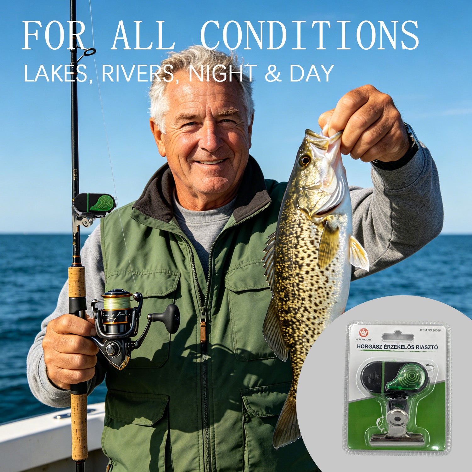 90398 - Fishing Bite Alarm Indicator
