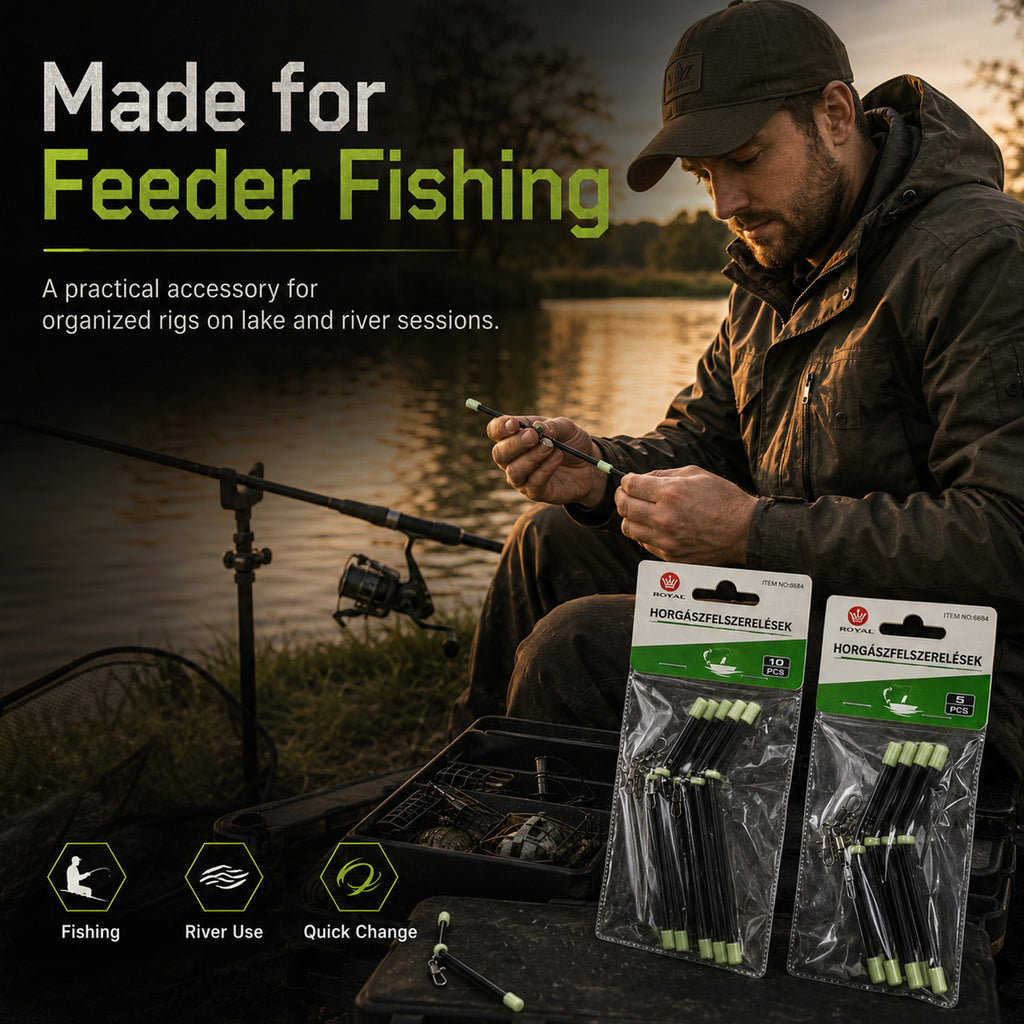 90434 - 10cm Anti-Tangle Fishing Boom Rig - 款式相同，长度不同