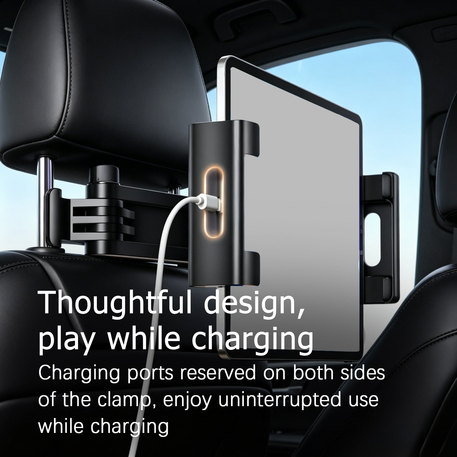 B07WDN38ZW - Car Headrest Backseat Holder