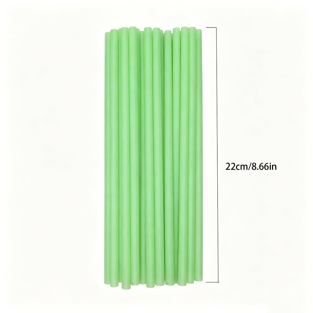 BIOPEX50 - 50-Pack Plastic Drinking Straws