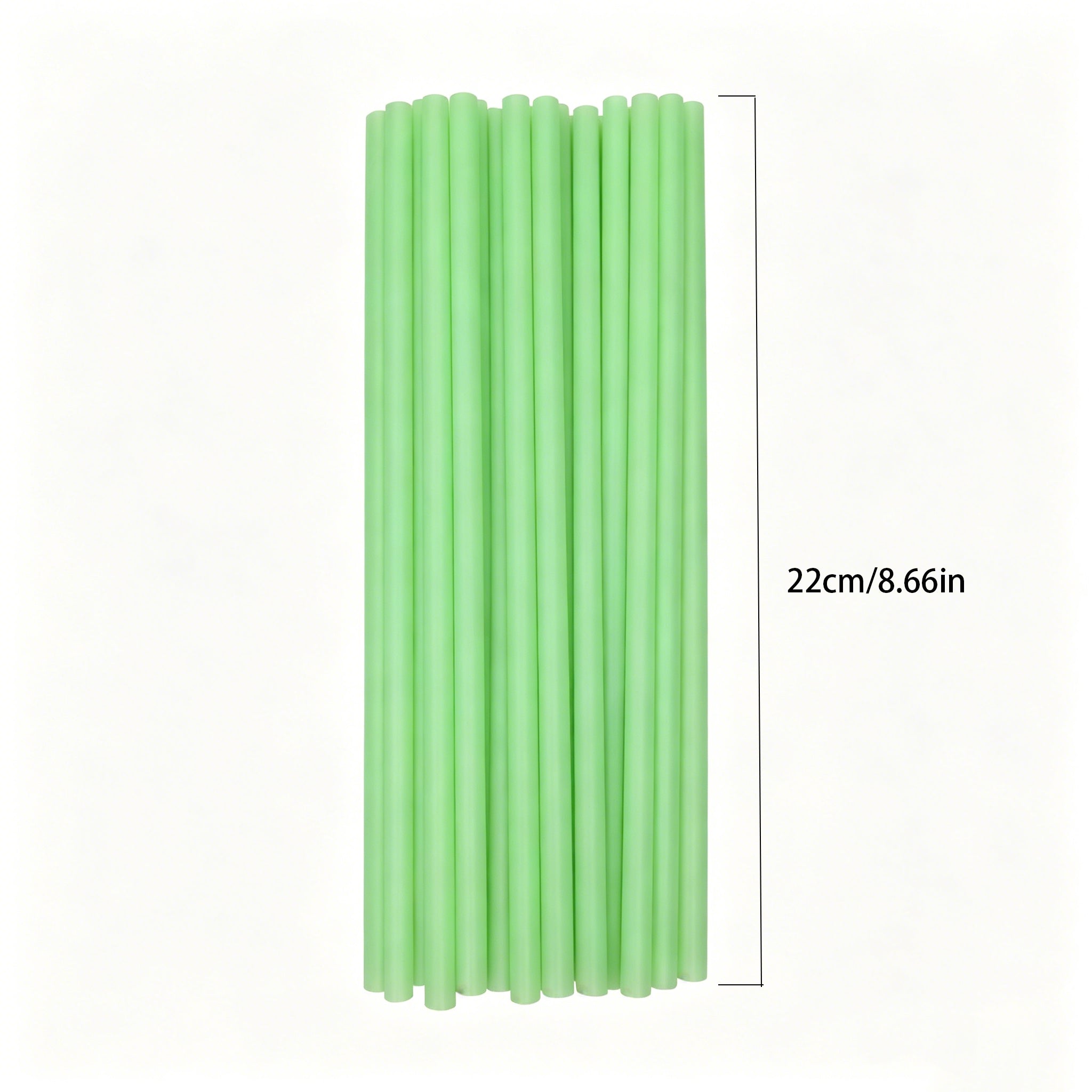 BIOPEX50 - 50-Pack Plastic Drinking Straws