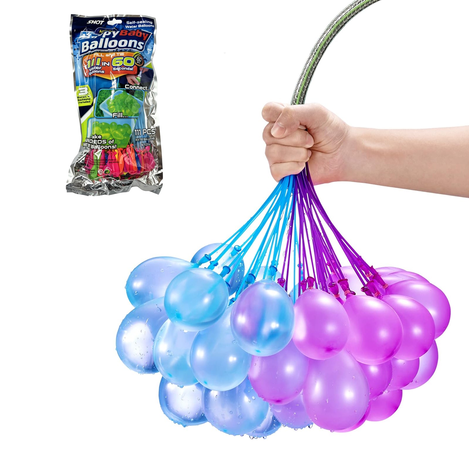 CX14008 - 111-Pack Quick Fill Water Balloons
