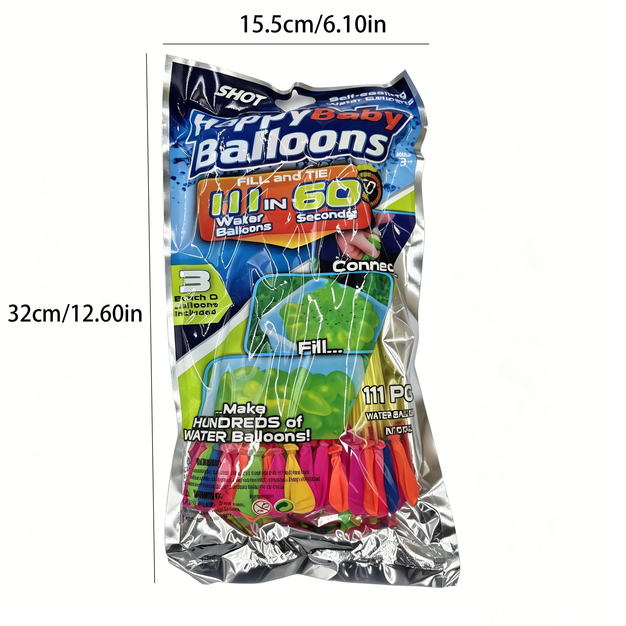 CX14008 - 111-Pack Quick Fill Water Balloons