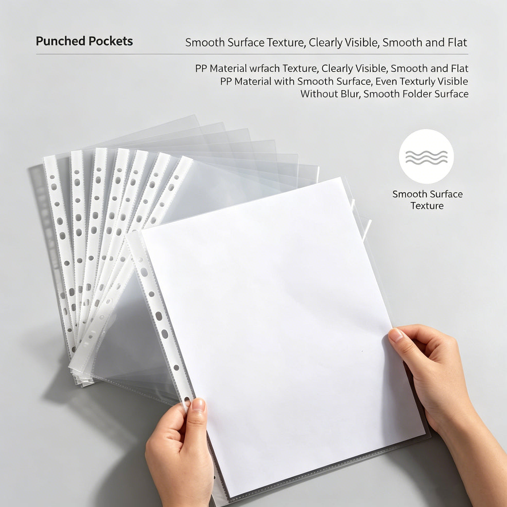 P9837 - 100-Pack A4 Document Pockets